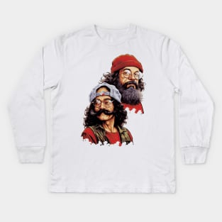 Cheech and Chong Kids Long Sleeve T-Shirt